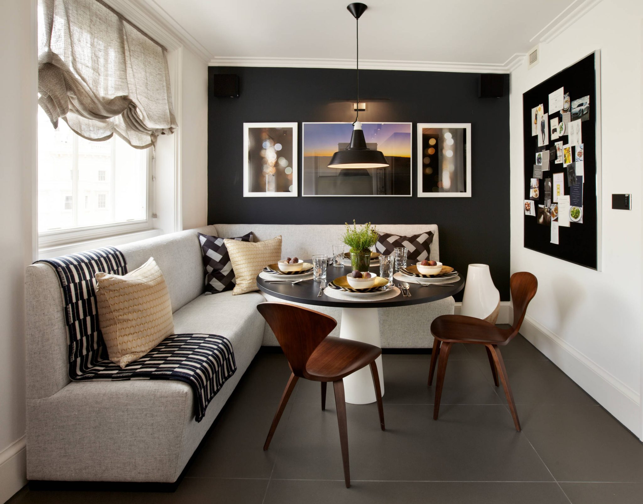 How to Sneak a Dining Table into a Tricky Space | Houzz UK