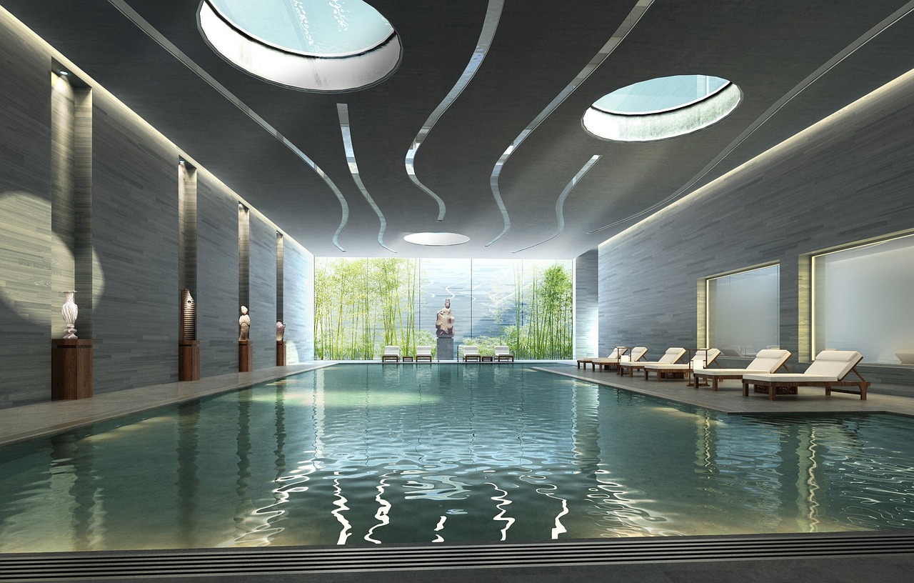 inner space, swimming pool, rendering, visualization, architecture, visualization 3d, architectural visualization, landscape, building, cgi, swimming pool, swimming pool, swimming pool, swimming pool,