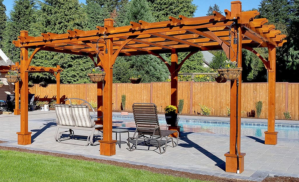 Inspirational Ideas for Pergolas in Your Backyard - The Home Depot