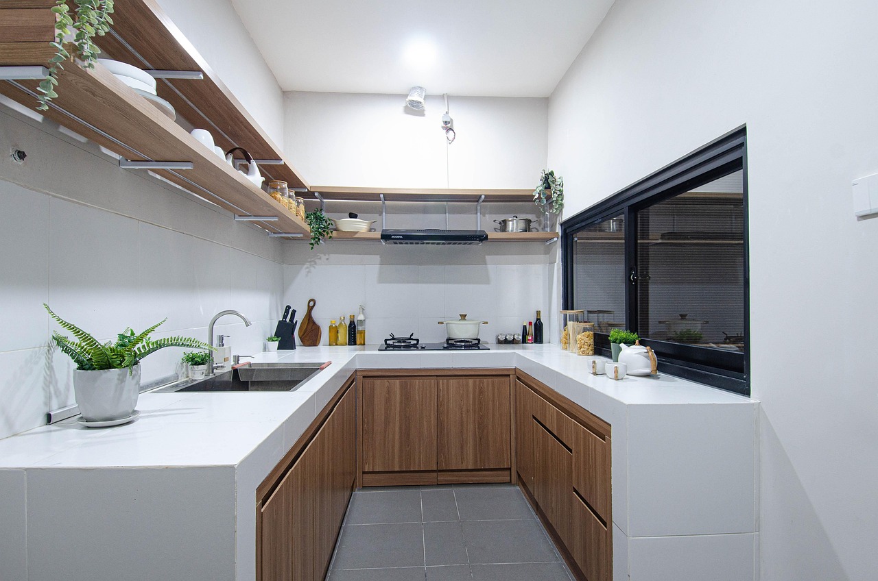 kitchen, home, furniture, design, modern, interior, wood
