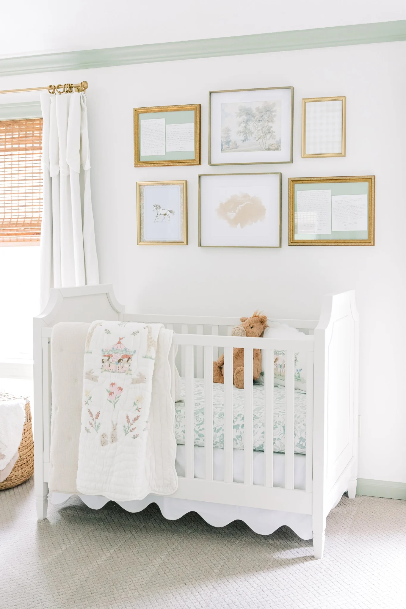 Our Light Sage Green & Neutral Nursery Design — Amanda Warren