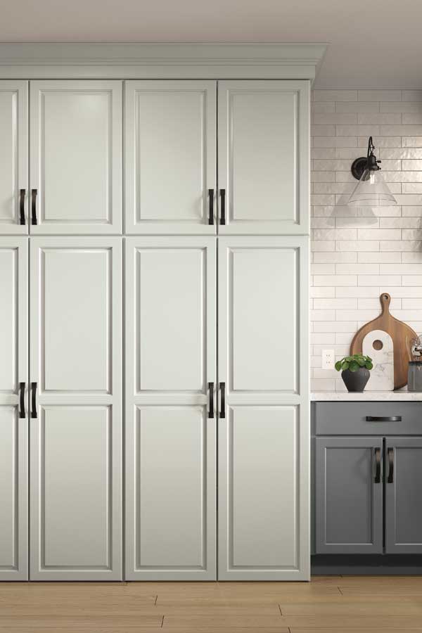 Pantry Walk Through Cabinet - Schrock Cabinetry