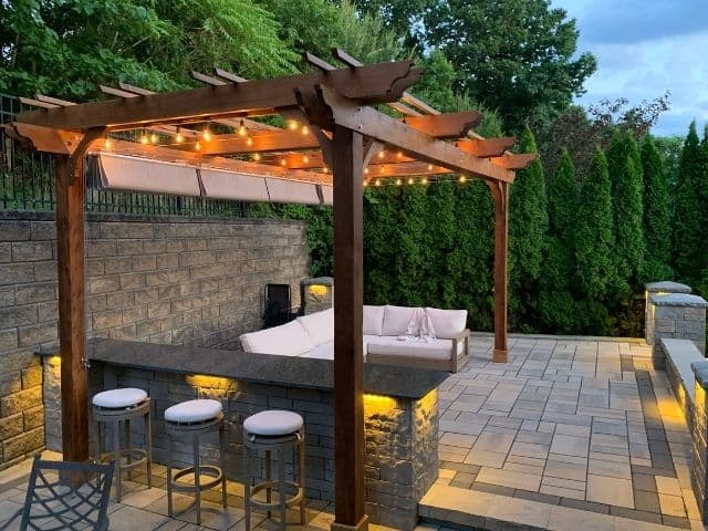 Pergola Lighting Ideas | Pergola Depot