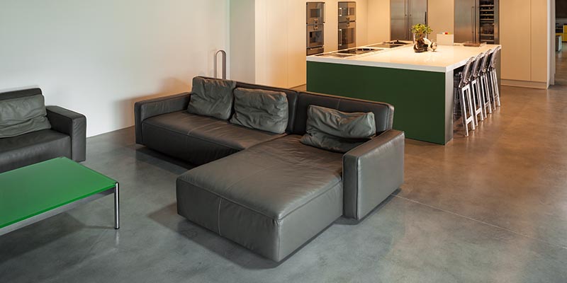 Policrete's News | 6 Ways to Incorporate Polished Concrete in Your Living Room