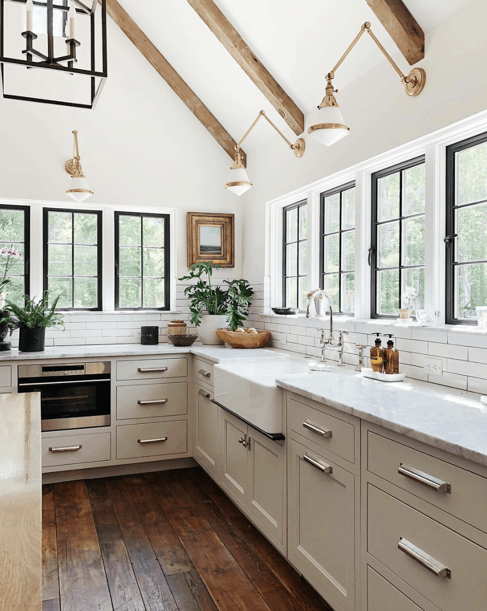 Rustic Modern Farmhouse Kitchen Design Ideas - Maison de Pax