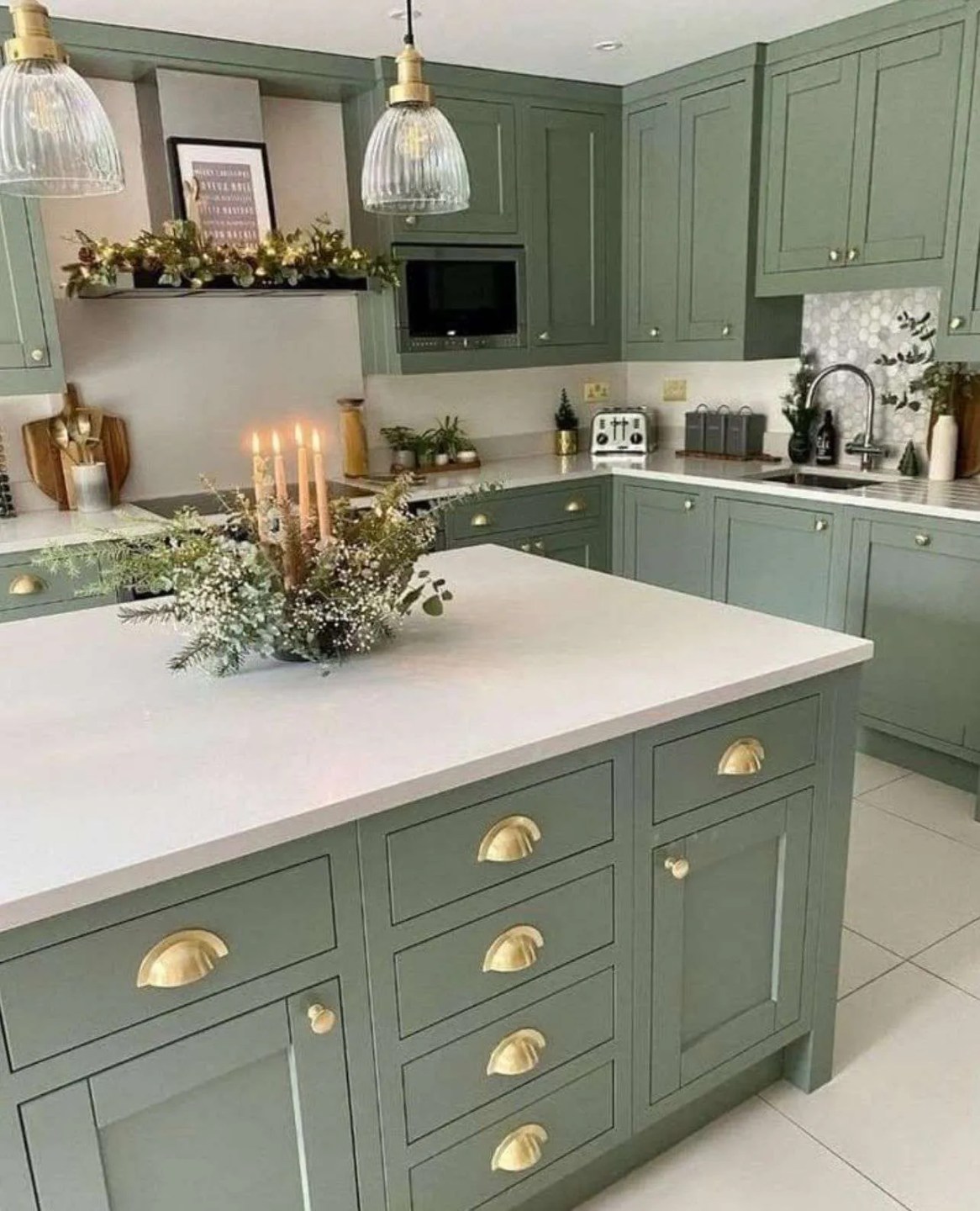 Sage Green Kitchen Cabinets: A Fresh Take on a Classic Look - Melanie Jade Design