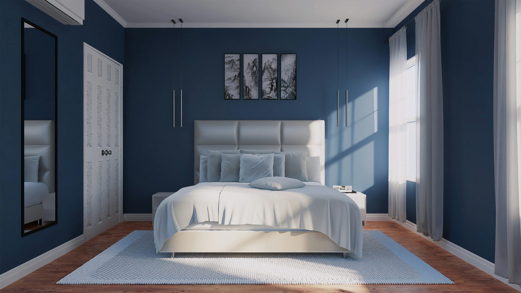 Sketchup bedroom interior