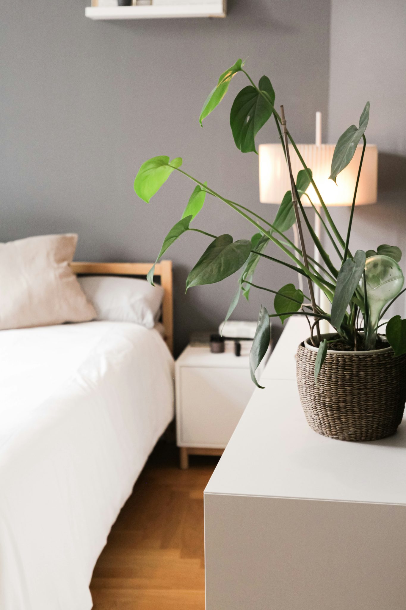 Soft light on bedroom in Berlin, Germany. Available for rent for your next photoshoot via beazy.co.
