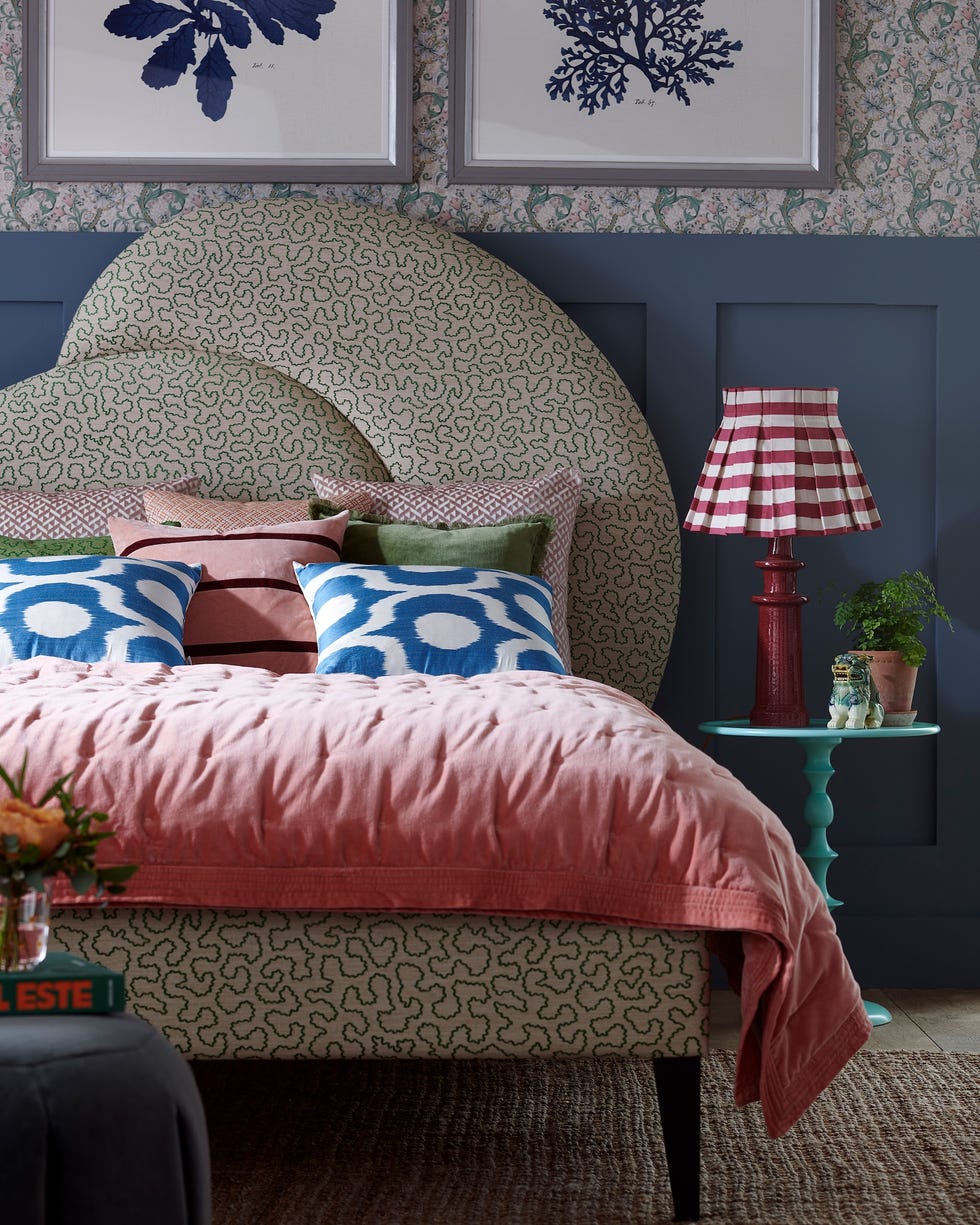 Statement Headboards Are One Of The Biggest Bedroom Trends In 2026 – Here's How To Style Them