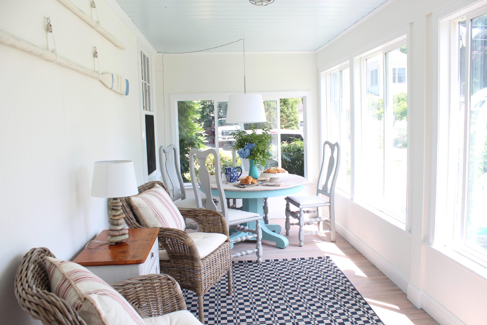 Sunroom Reveal - Finding Silver Pennies