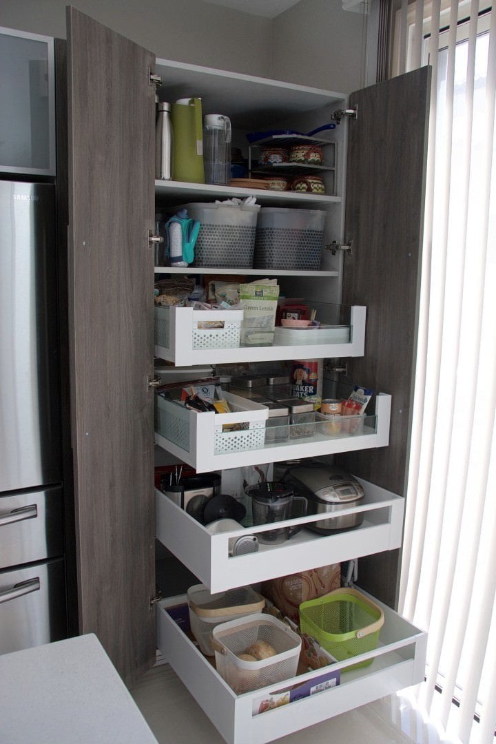 Tall Pantry Cabinets | Built-In RTA Kitchen Pantry Storage | 27eStore