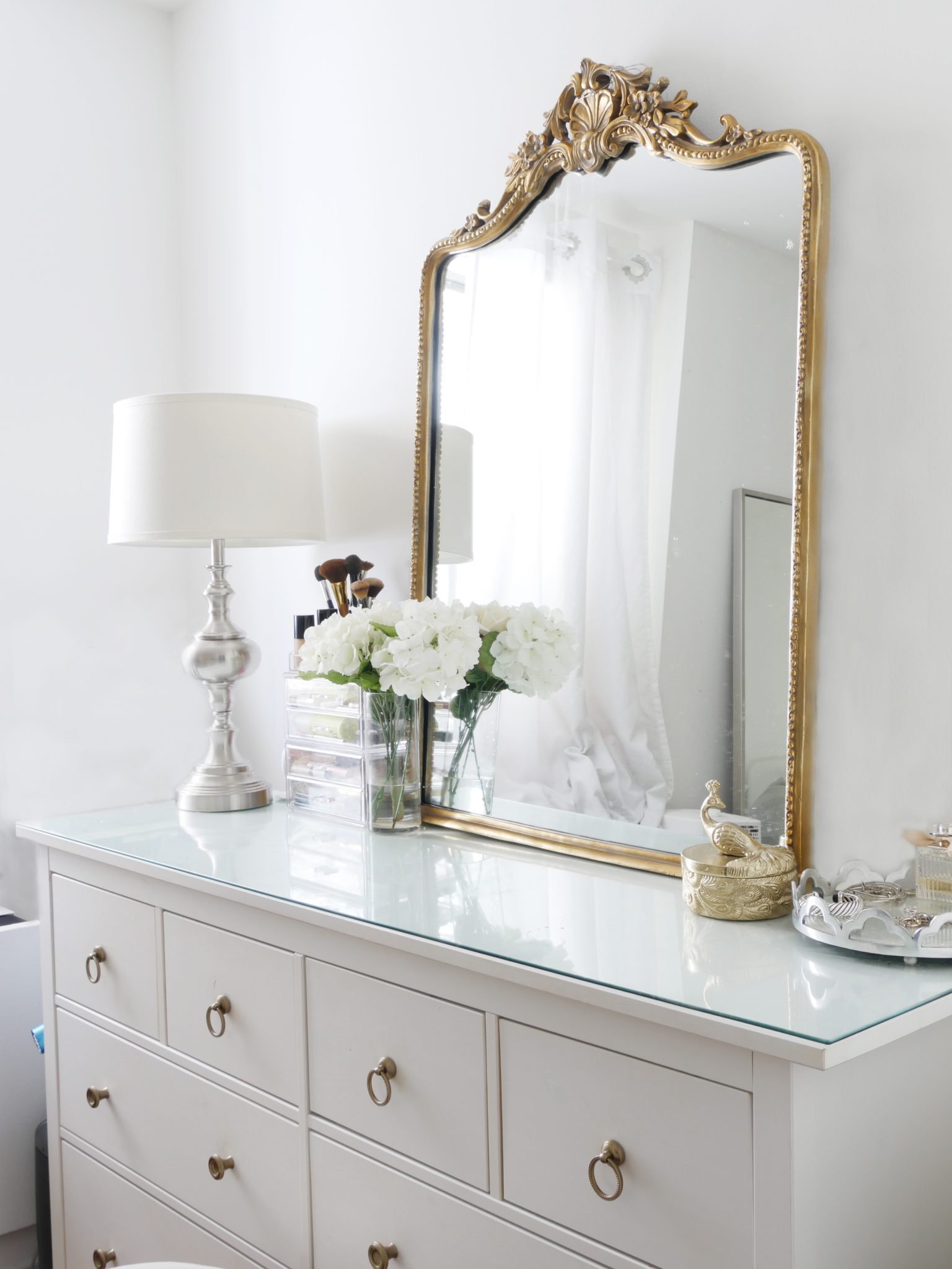 The Instant Trick to Making Your Dresser More Glamorous - City Chic Decor