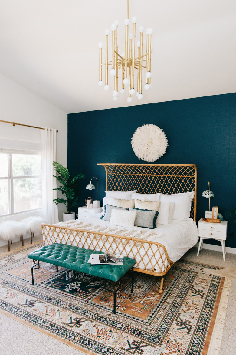 These Blue Bohemian Bedroom Ideas Are As Soothing As They Come