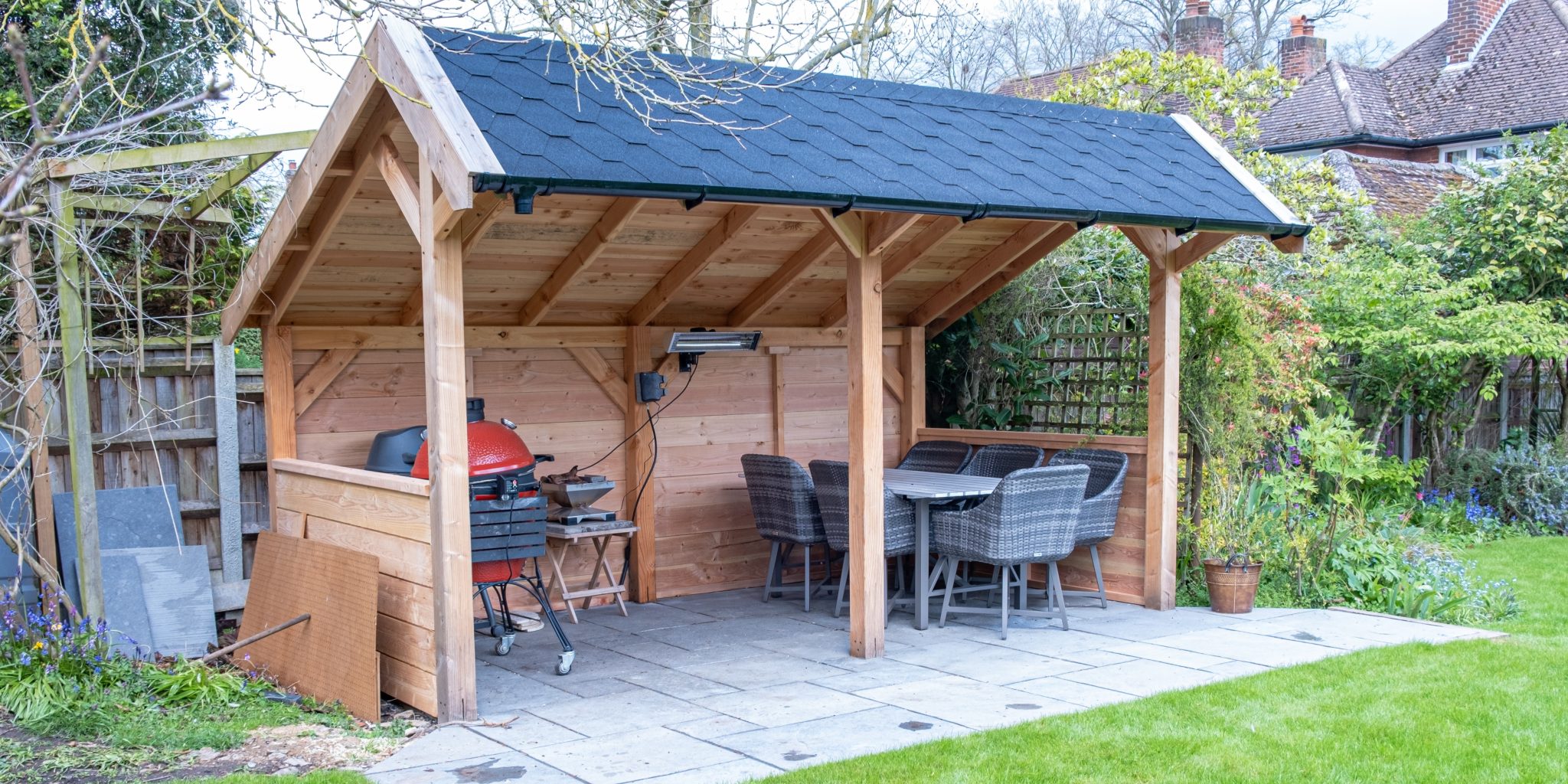 Transform Your Garden: Build the Ultimate BBQ & Dining Shelter