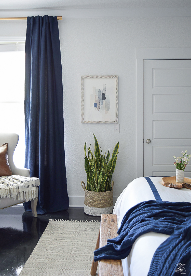 Transitional Modern (with a pinch of boho) Bedroom Reveal - ZDesign At Home