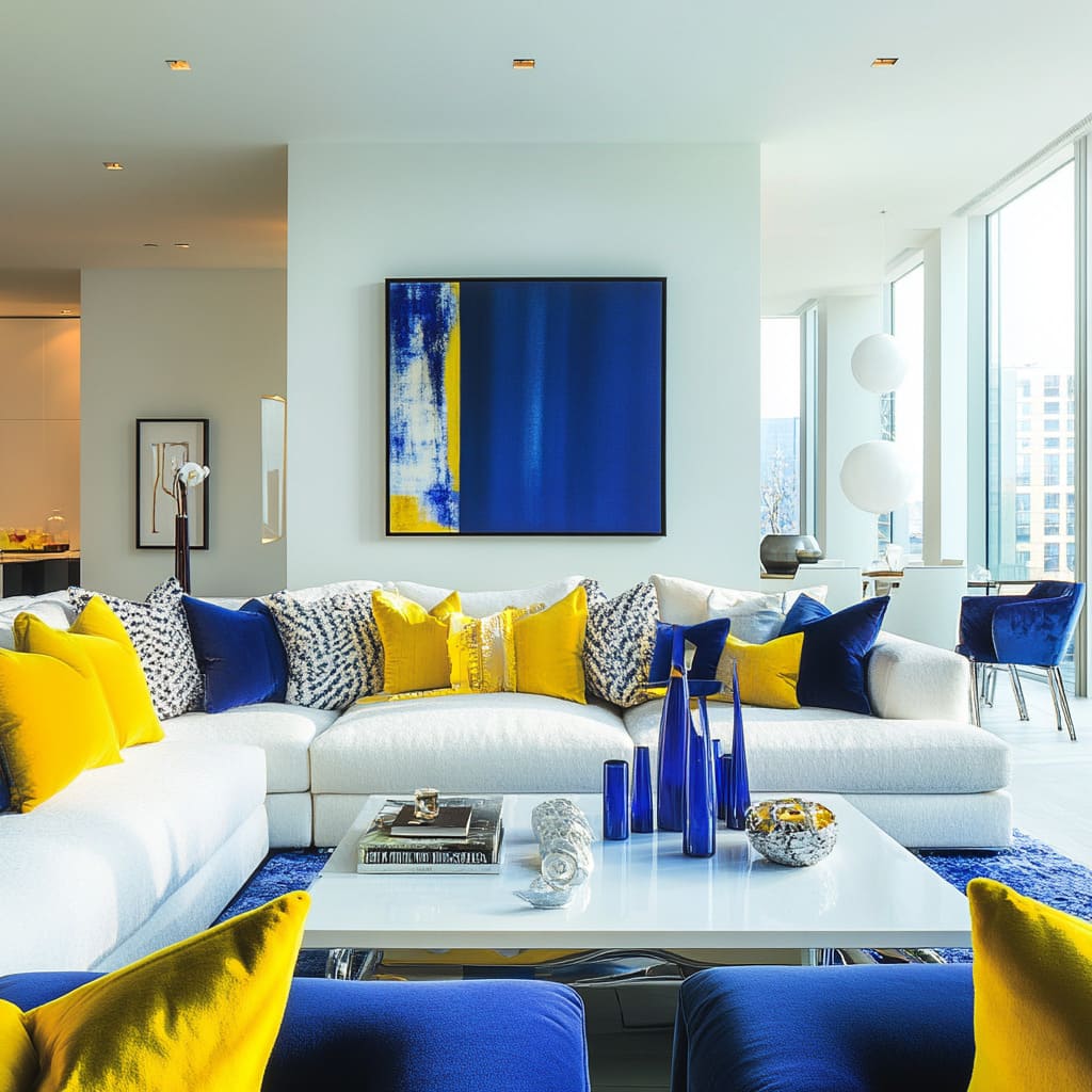 Trendy Yellow Living Room: Using Warm Tones Effectively | FH