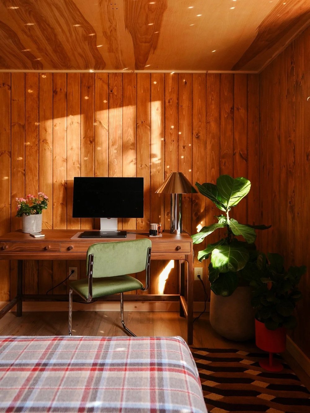 Turning Our Unfinished Basement into a 70s style Inspired Bedroom & Office — Renovation Husbands