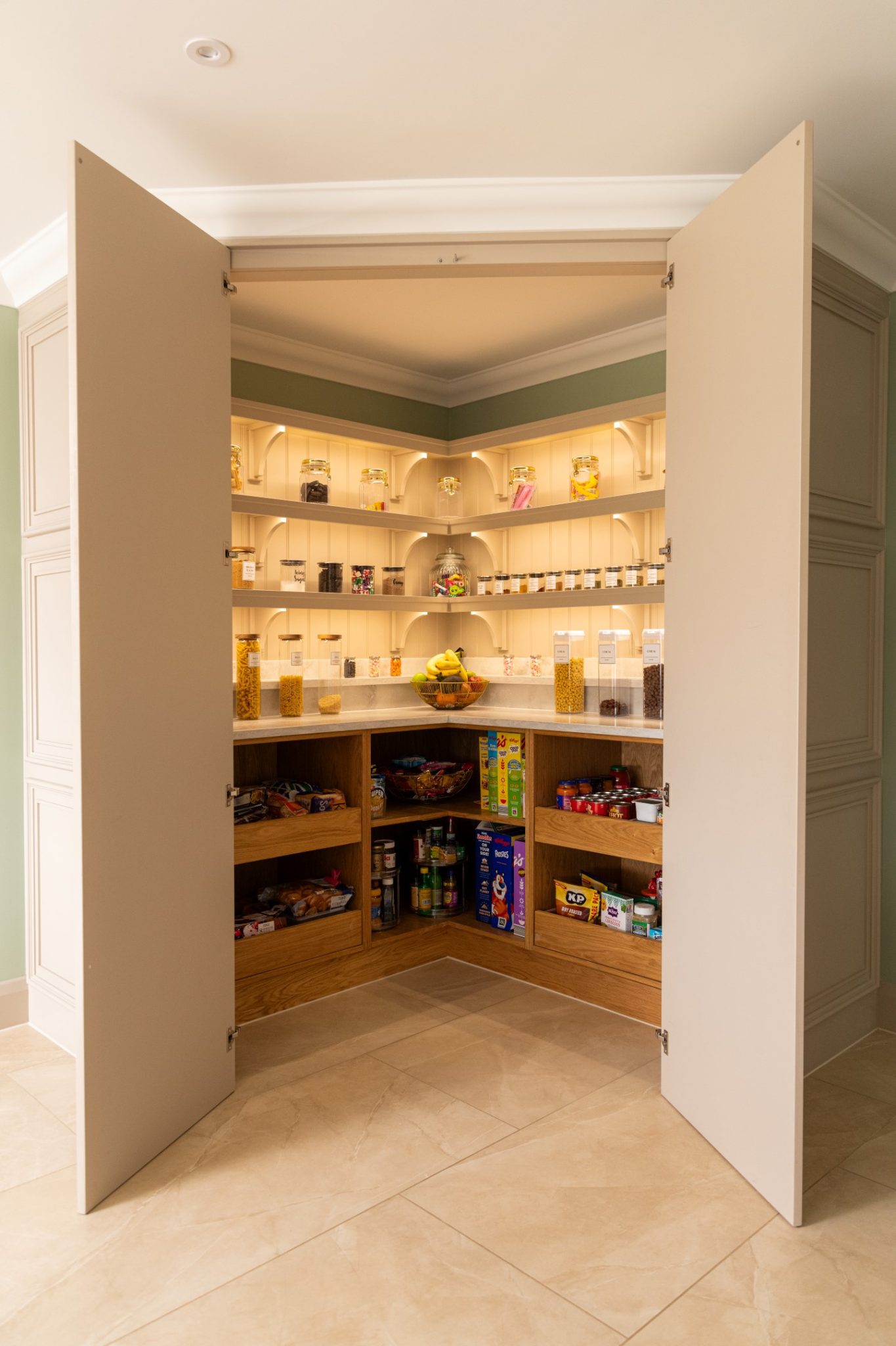 Walk-In Pantry - Handmade Kitchen Company by Nicholas Bridger