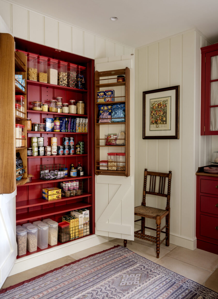 Walk-In Pantry & Larder Cabinets for English Country Kitchens - Guild Anderson