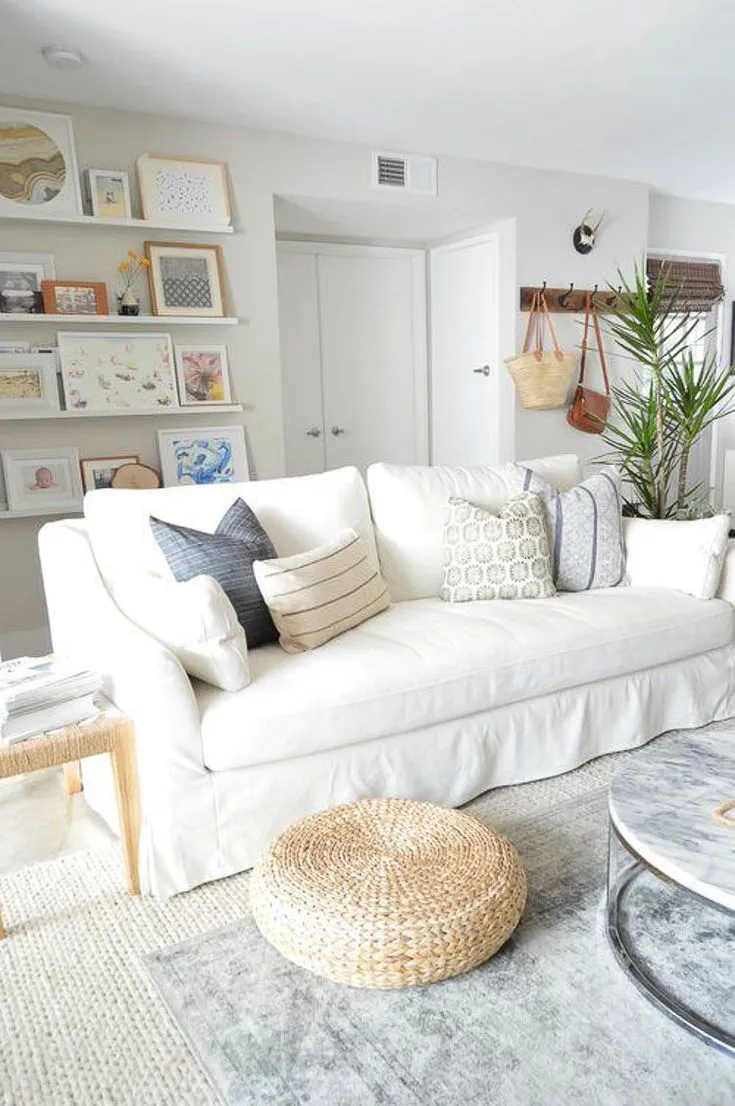 White Sofa Living Room Ideas to Brighten Your Space