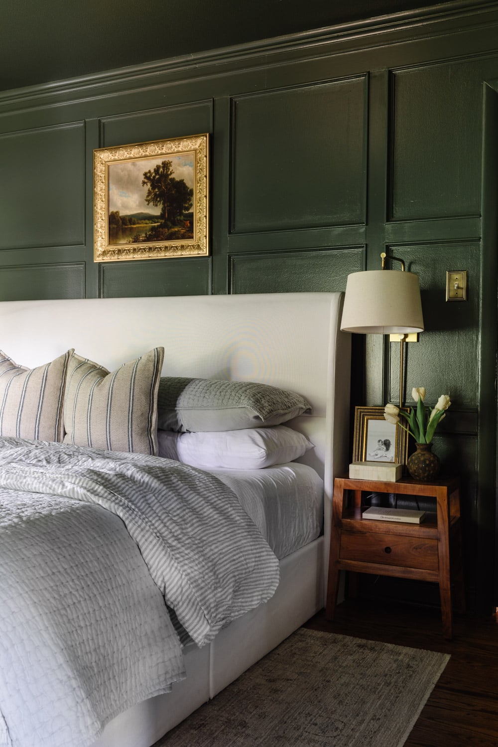 Why an Olive Green Bedroom Might Be the Best Color for You - Bless'er House