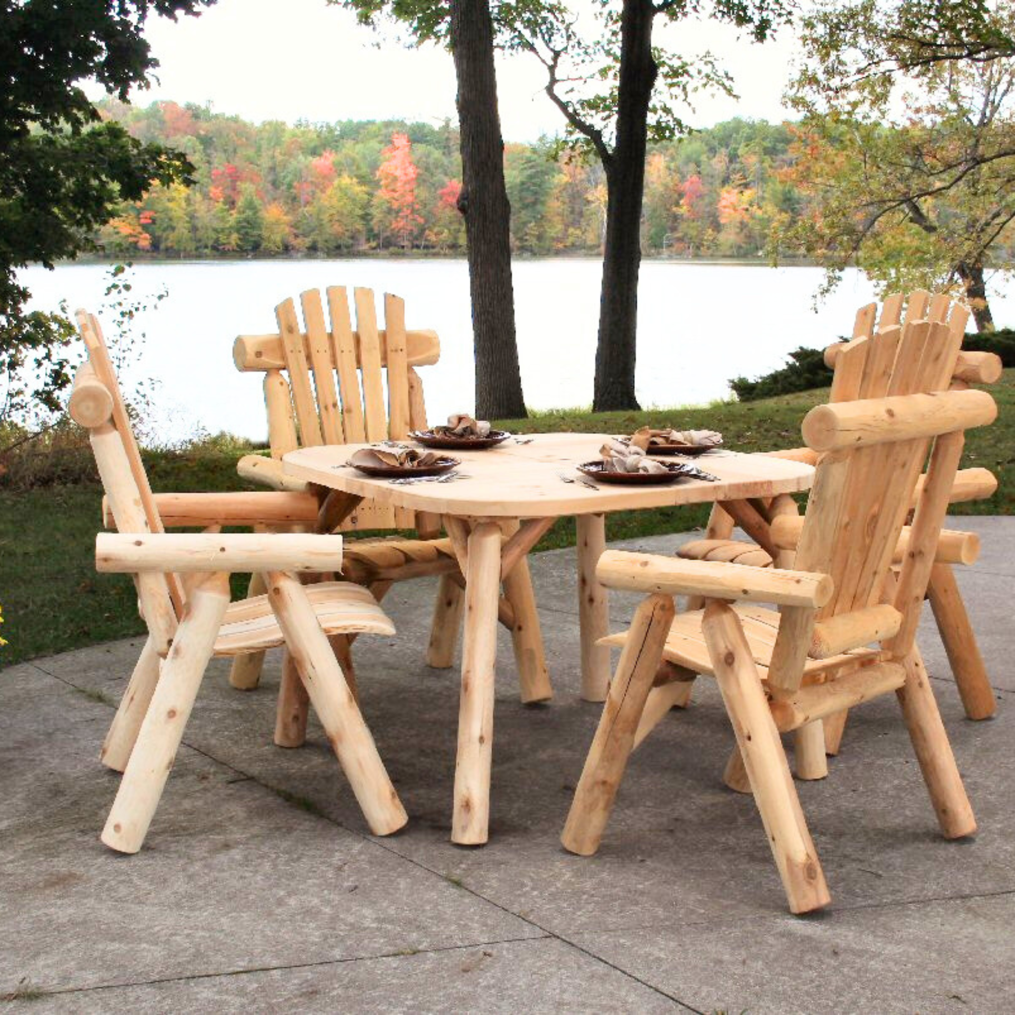 Wooden Picnic Tables | Rustic Outdoor Dining Tables — Rustic Furniture Marketplace