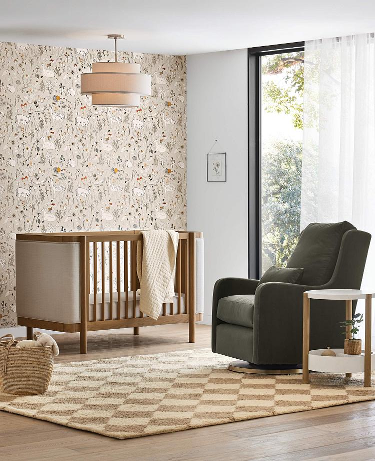 Woodland Baby Nursery: Woodland Crib Bedding & Decor | Crate & Kids