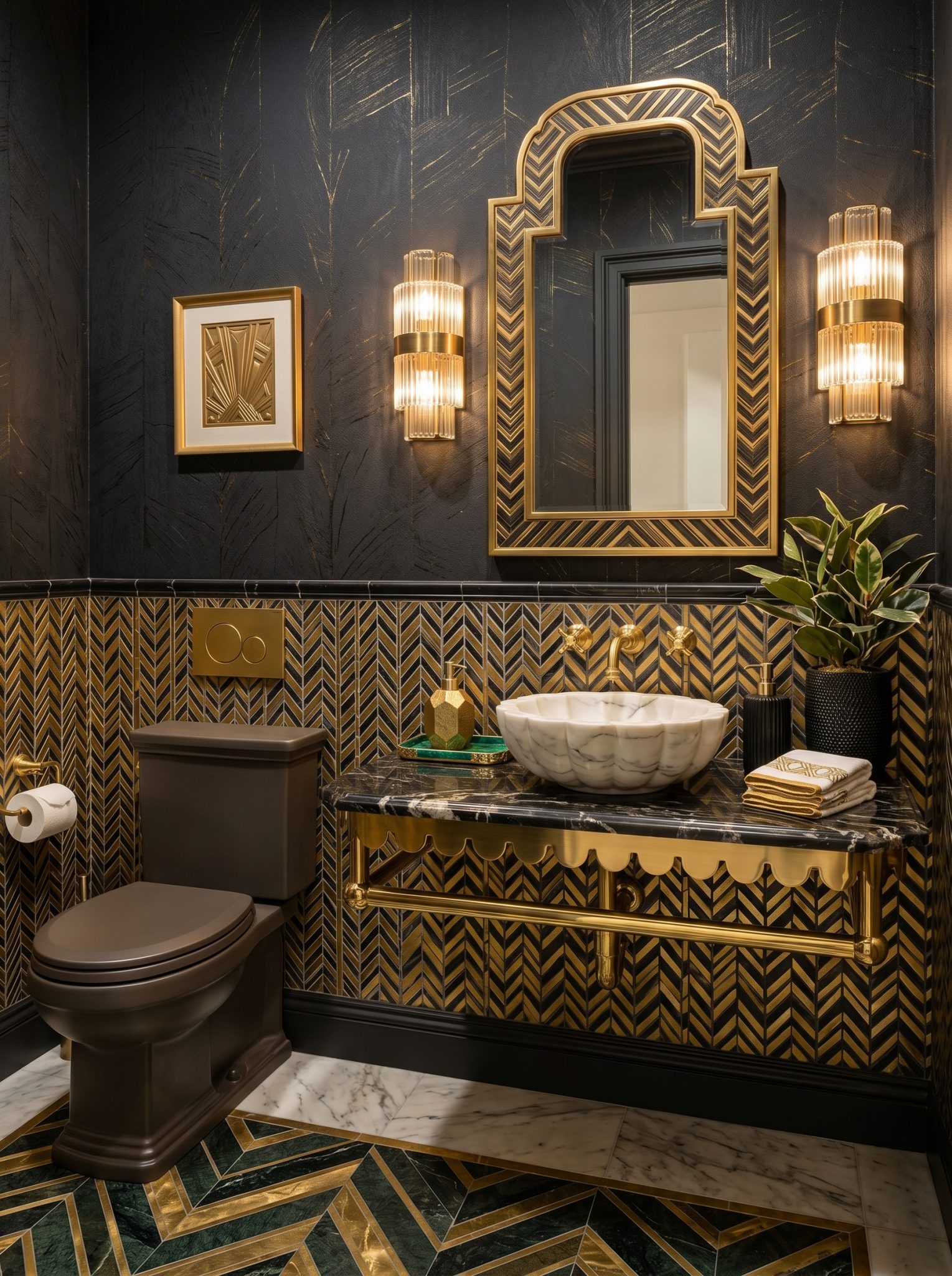 10 Bold Powder Room Ideas for a Stylish Small Bathroom Makeover – The Decor Concept