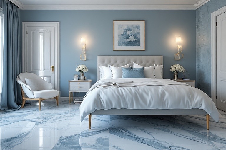 10 Two Colour Combination Design for Bedroom walls | Simpolo