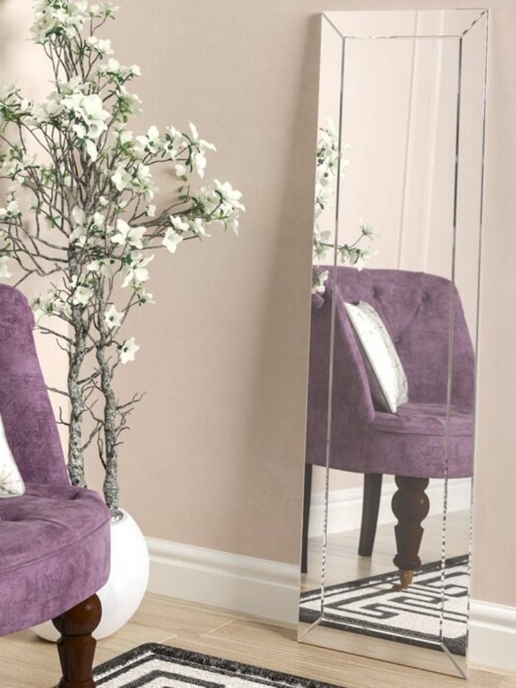 10 Ways to Decorate With Floor Mirrors That Are Right on Trend - Bob Vila