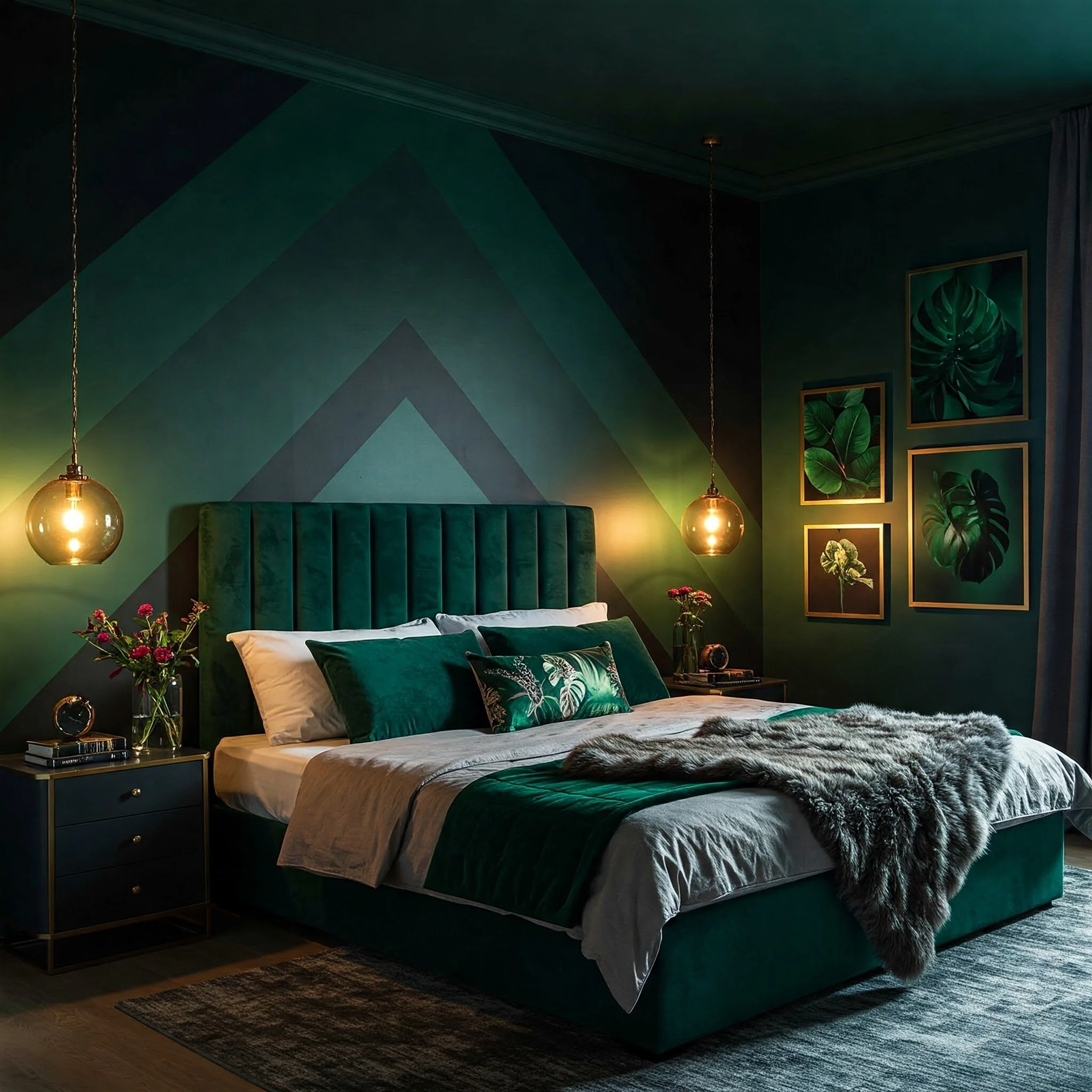 15 Emerald Green Dark Green Bedroom Ideas for Style