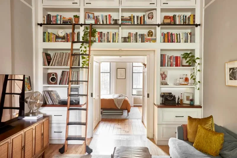 15+ Ways Bookcases Can Serve as Great Room Dividers