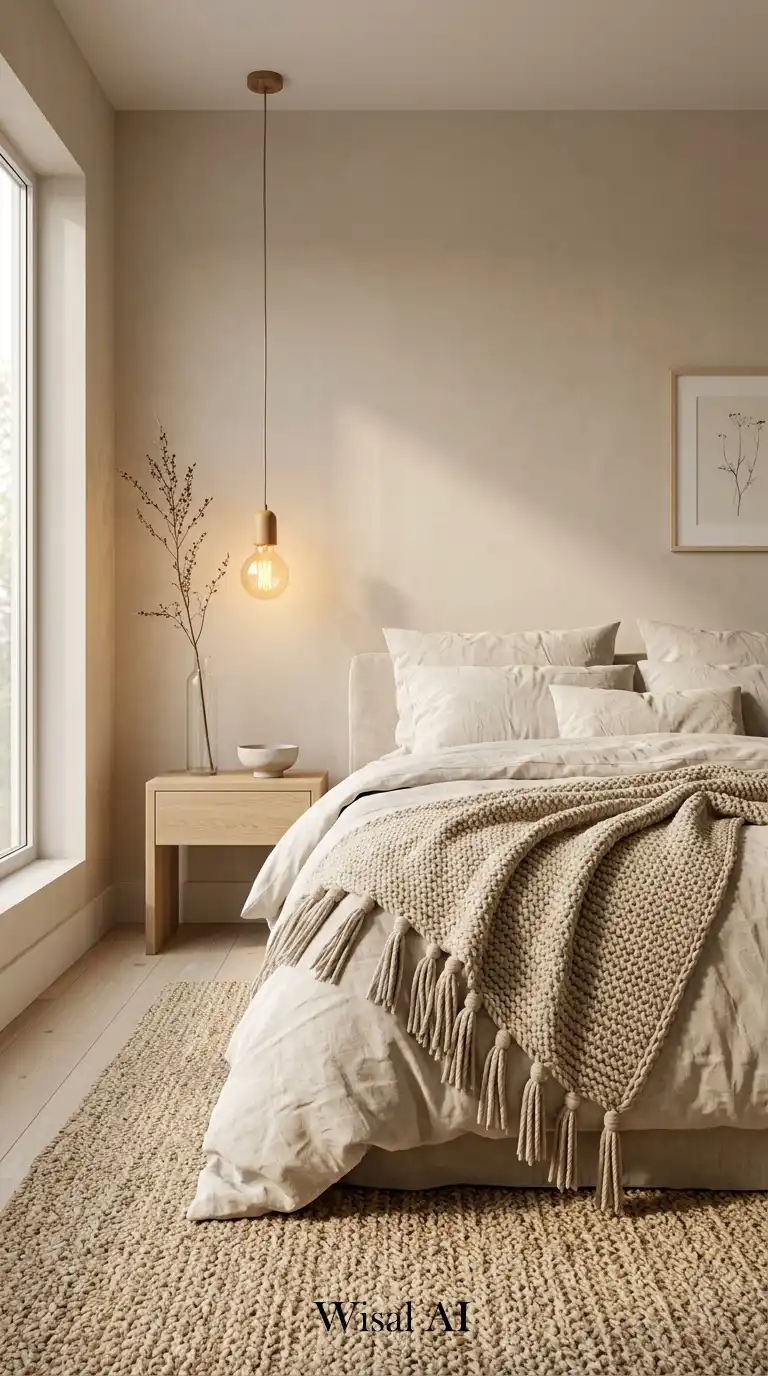 17 Luxury Beige Bedroom Ideas for 2026: Warm and Natural Minimalist Designs | Wisal