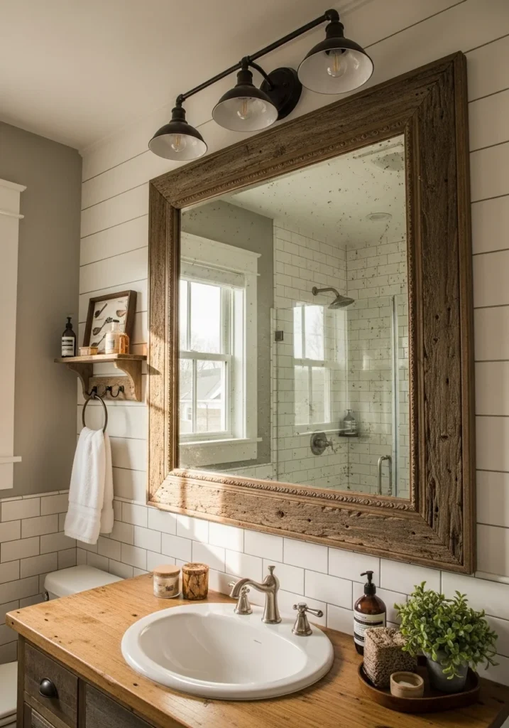19 Farmhouse Bathroom Ideas to Create Your Rustic Retreat