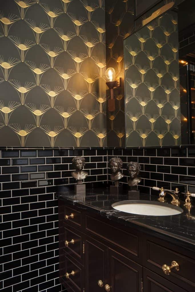 21 Moody Bathroom Ideas: Dark, Dramatic Designs