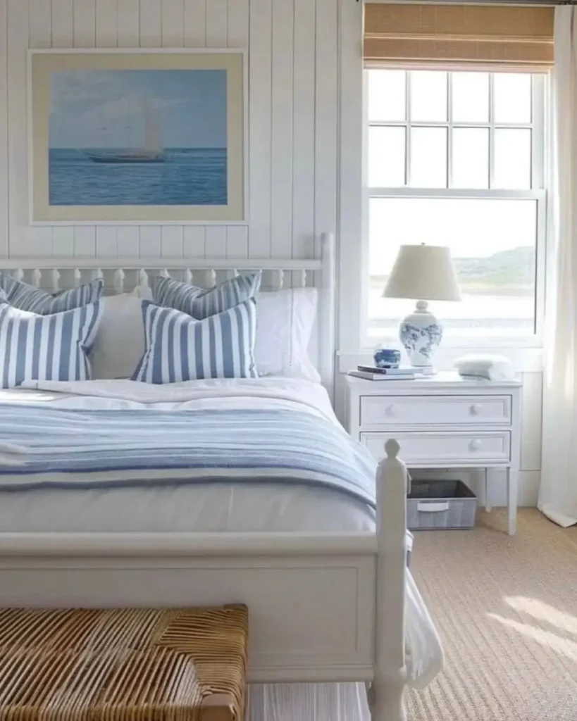 24 Beach Themed Bedroom Ideas (Modern, Boho & Classic Styles)