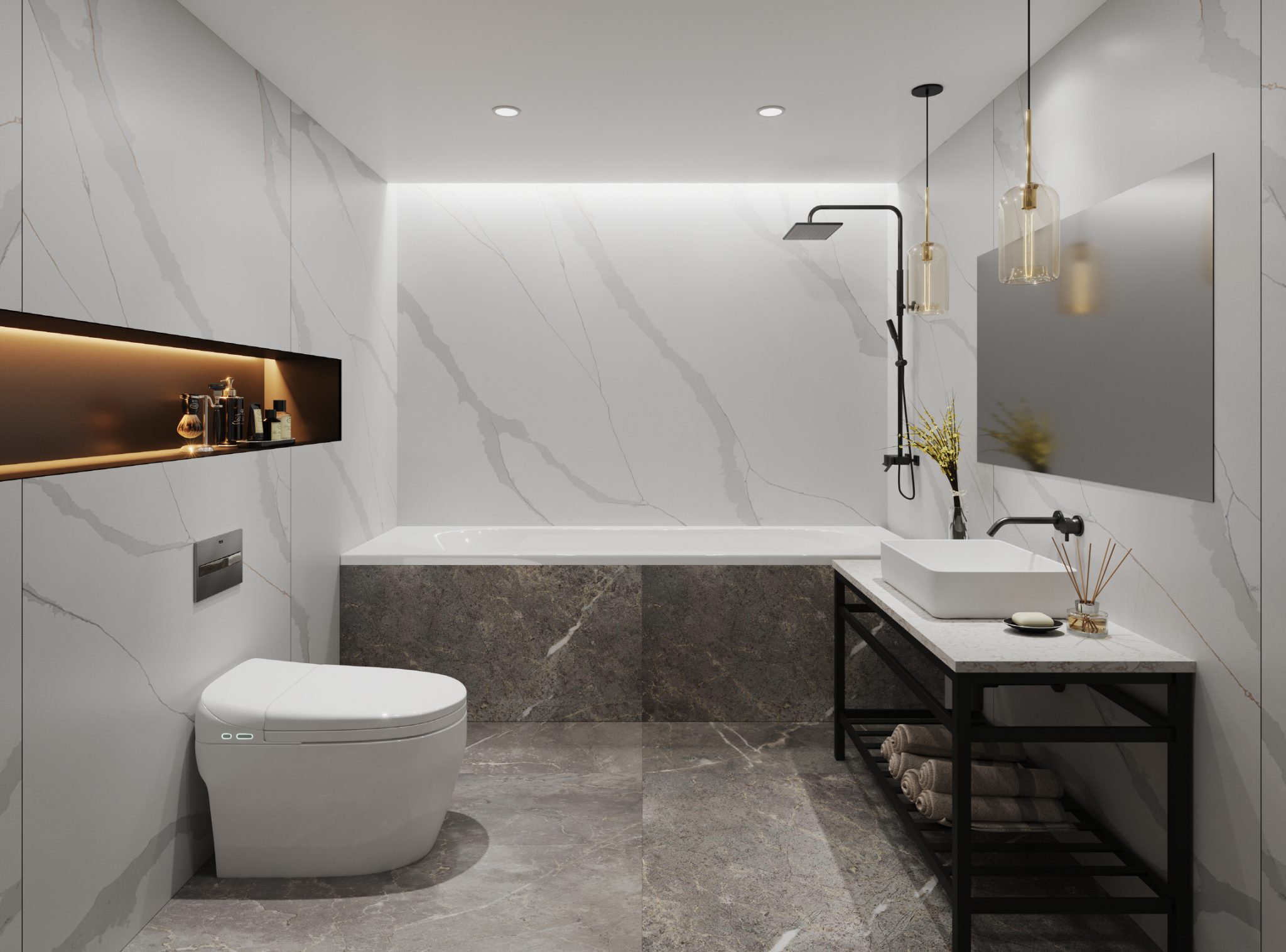 25 Guest Bathroom Remodel Ideas: Transforming Spaces with Style and Budget - LX Hausys