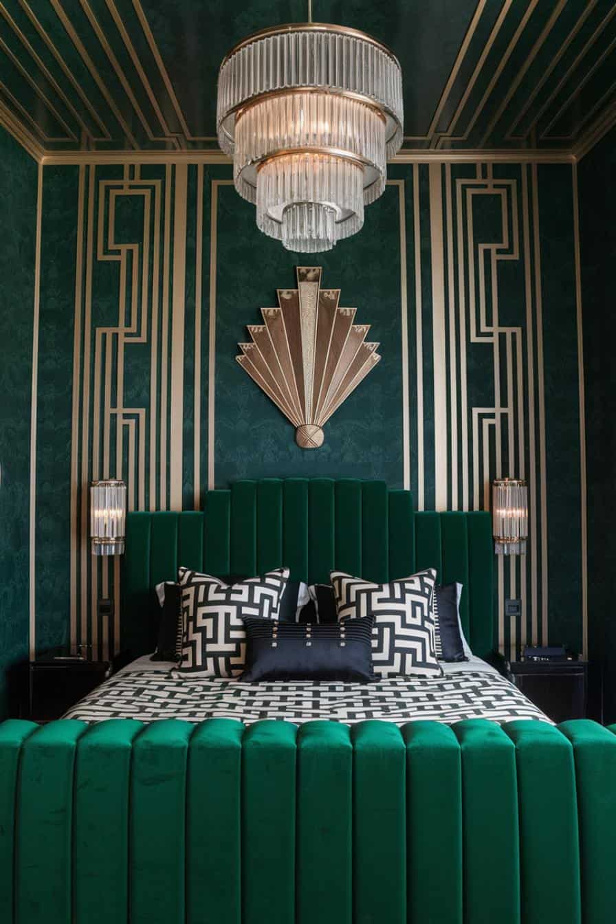 33 Dark Green Bedroom Ideas That Embody Luxe Comfort