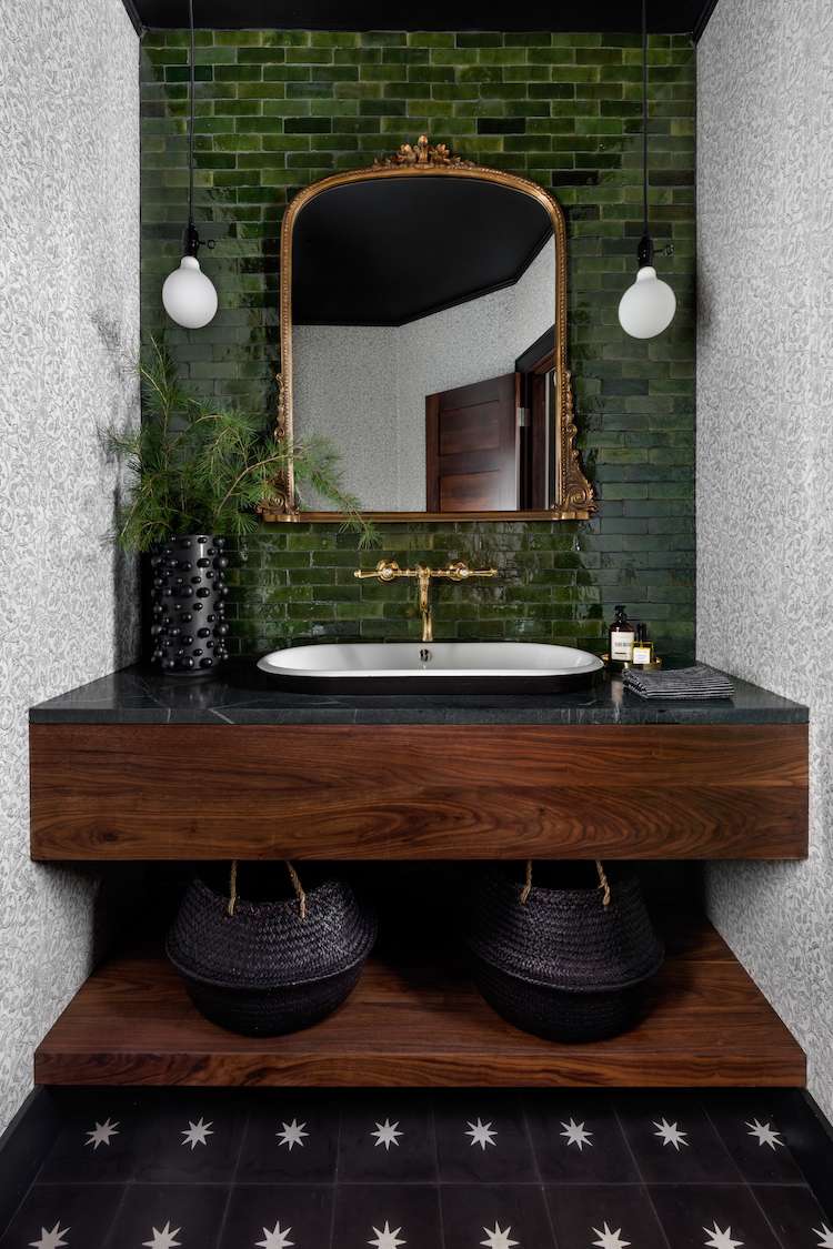43 Pretty Powder Room Ideas for Your Half Bath