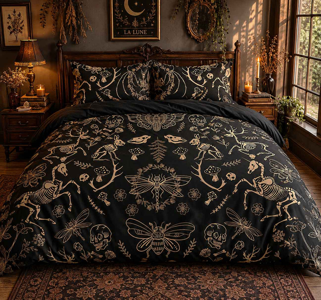 5 Must-Have Dark Cottagecore Bedding Sets | Sense Forest – sense forest