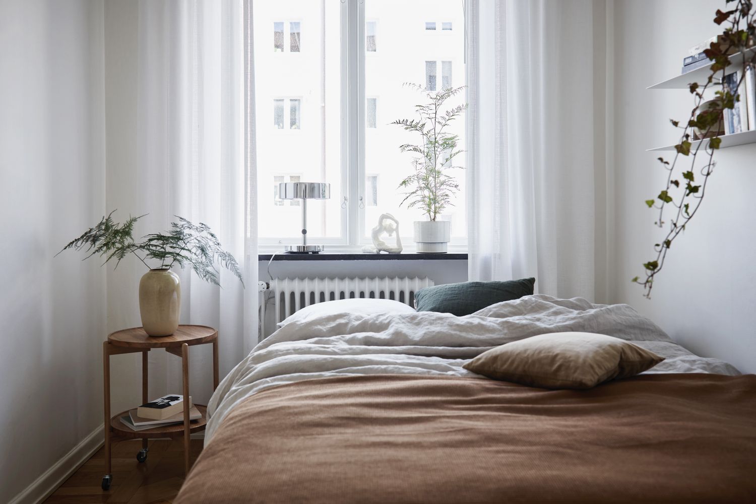 7 Ways to Style a Small Bedroom When Your Bed Takes Up Most of the Space