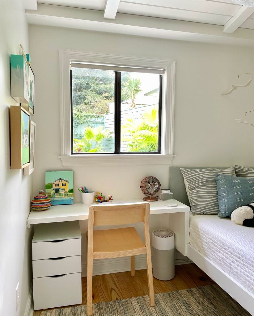 A Small Boy's Bedroom With Lots Of Built-In Storage | Young House Love