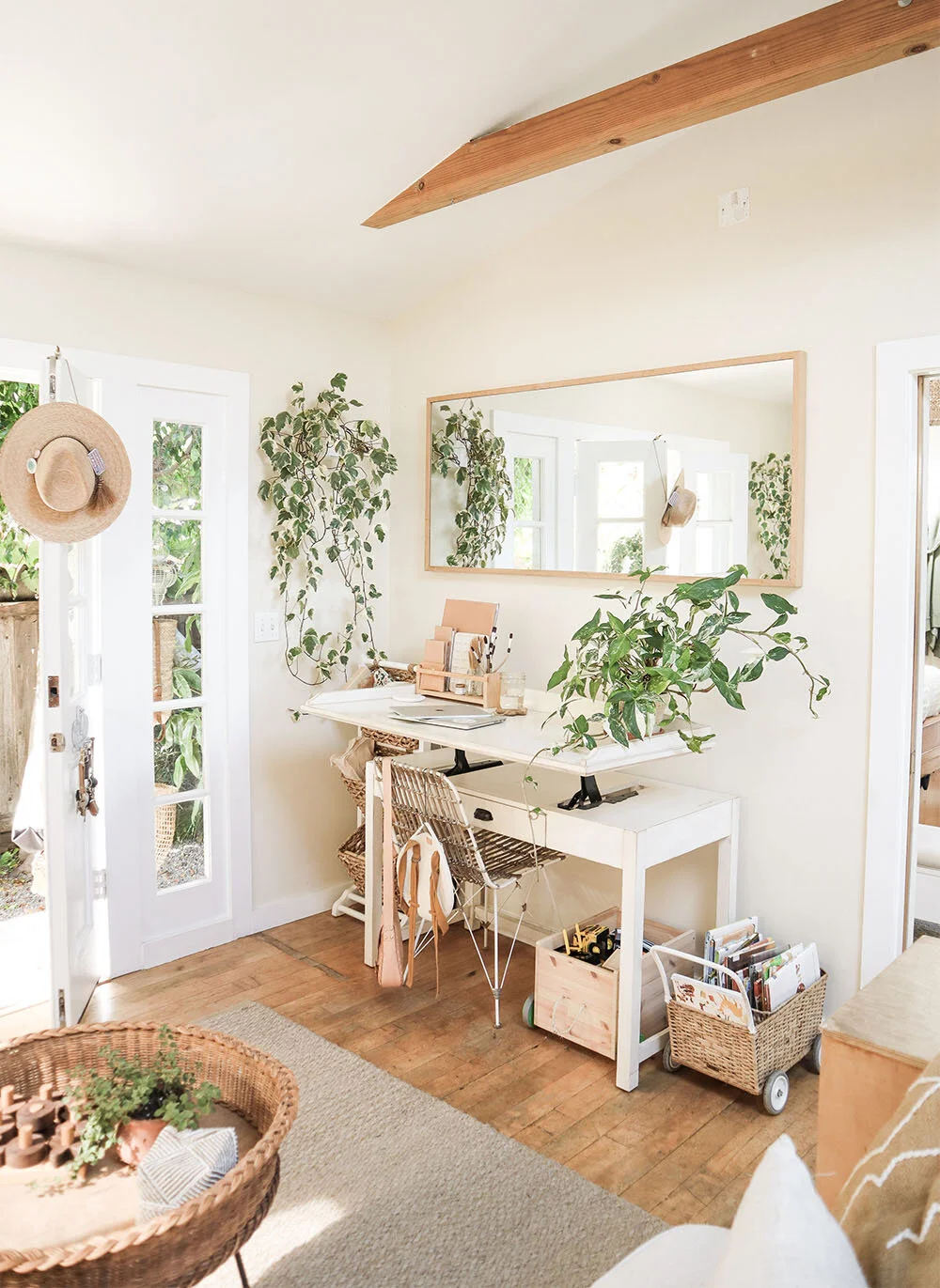 Before + After: Enhancing Small Indoor & Outdoor Spaces with Mirrors — The Tiny Canal Cottage