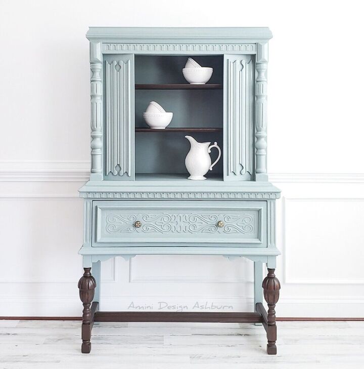Blind Oak Cabinet Makeover | Hometalk