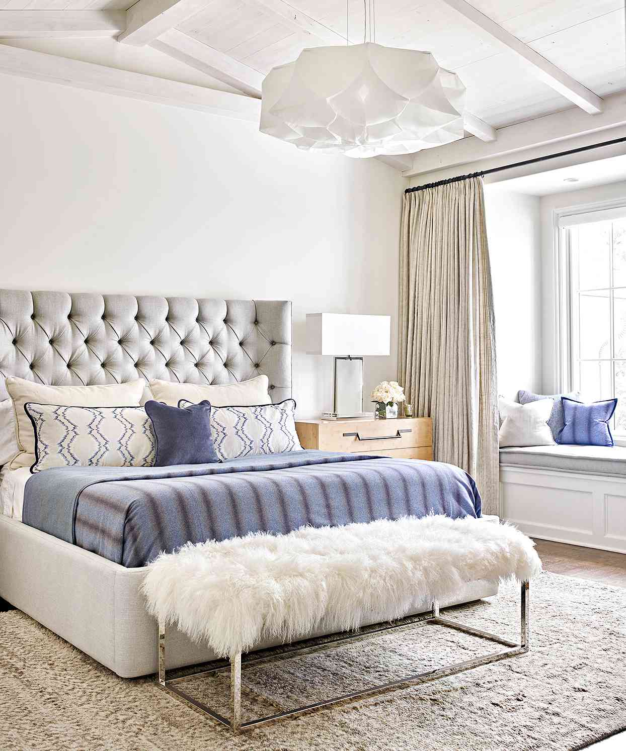 Blue Bedroom Ideas from Light Blue to Deep Navy and In Between