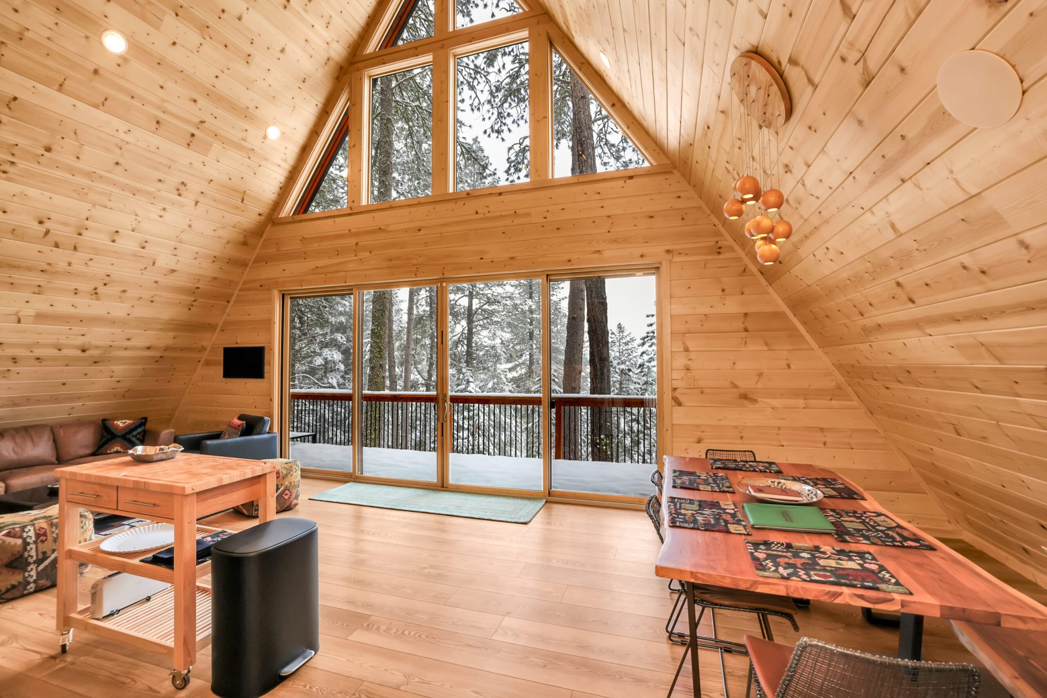 Cascade A-Frames – Round Valley Retreat
