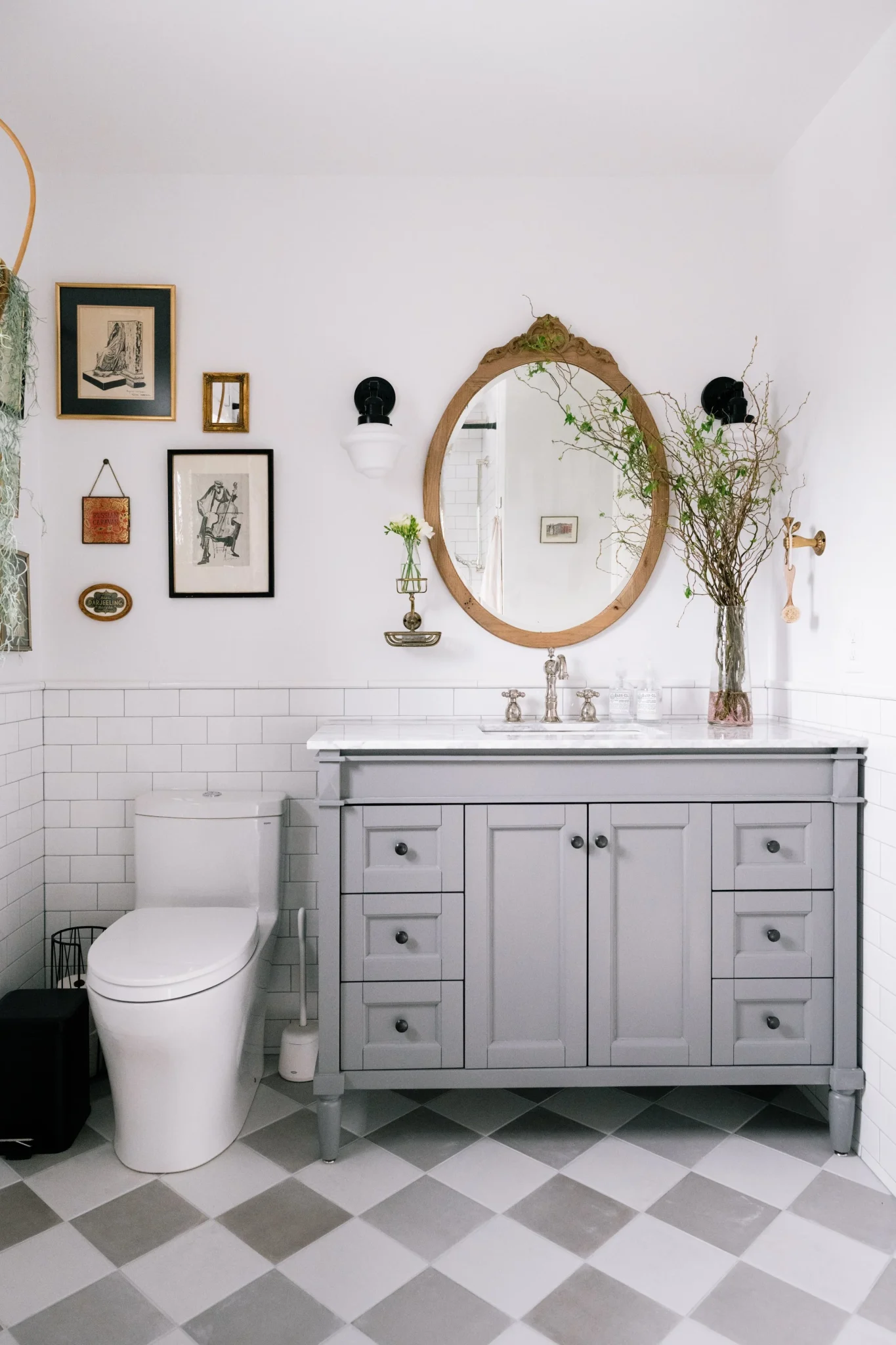 Charming Cottage Style Bathroom Reveal — The Kwendy Home