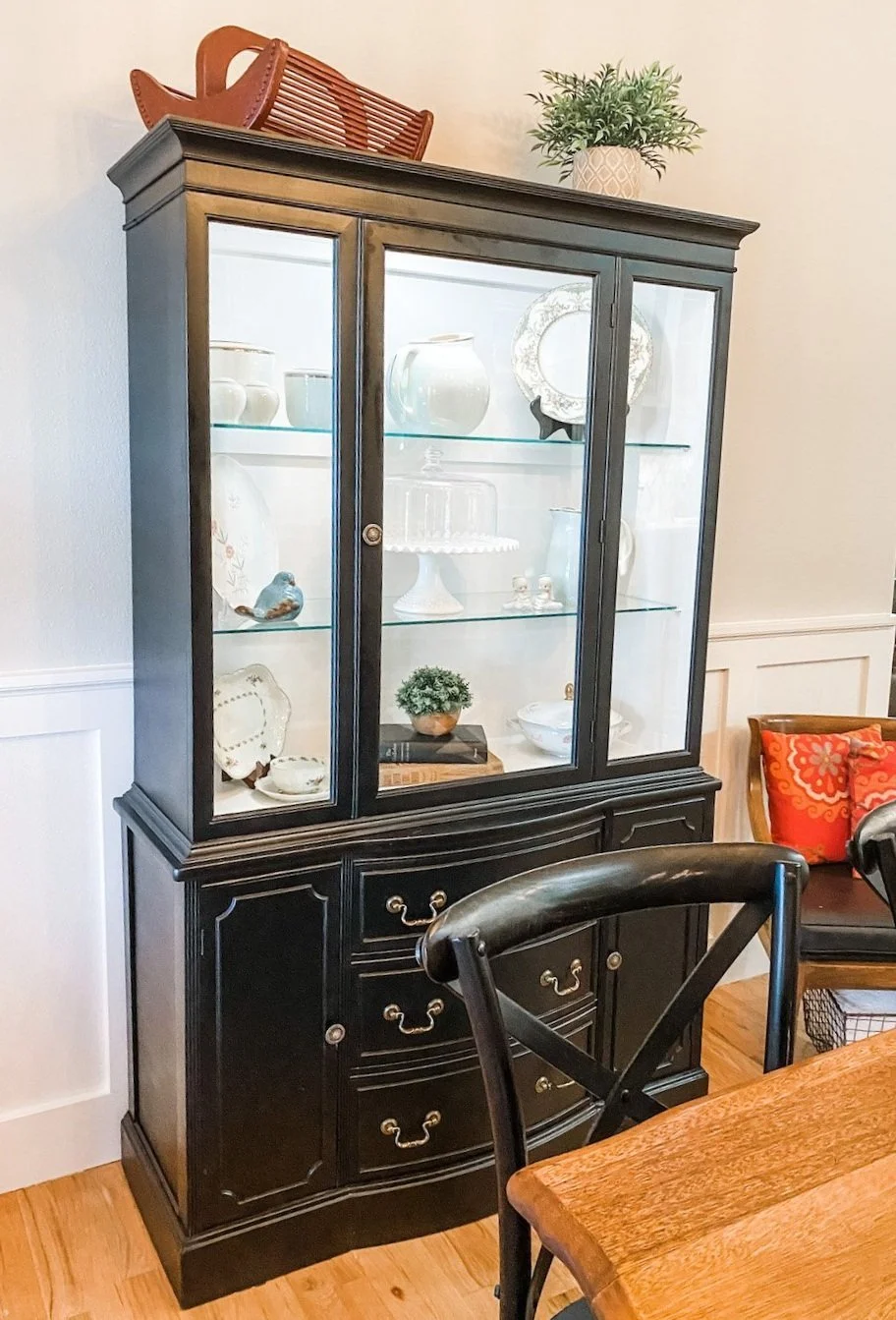 china hutch makeover... — Beckwith's Treasures