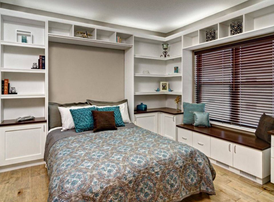 Clever Ways To Integrate Bedroom Shelves Into Your Next Design Project
