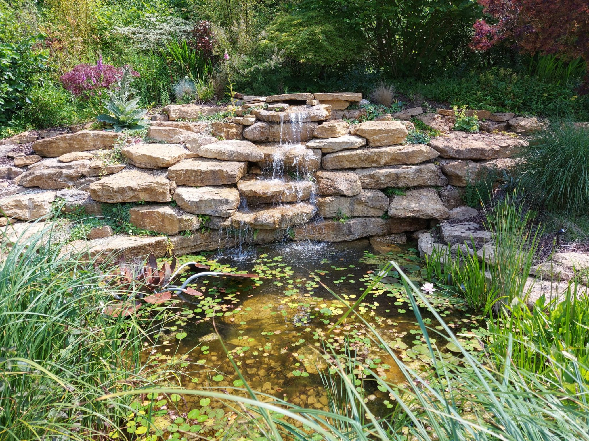 Custom Ponds & Water Features by Cotswold Estates & Gardens
